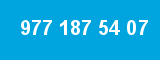 977 187 54 07 977 187 54 07